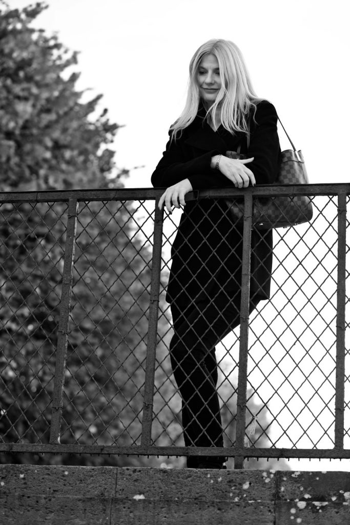 Tijana in Tuileries Garden near the Orangerie Museum