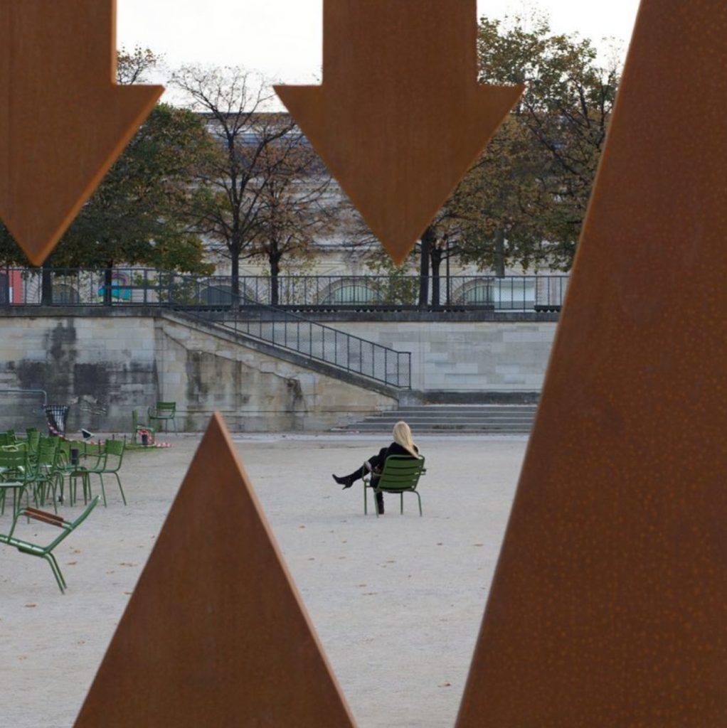 Tijana in Tijana at Tuileries Garden, Paris.