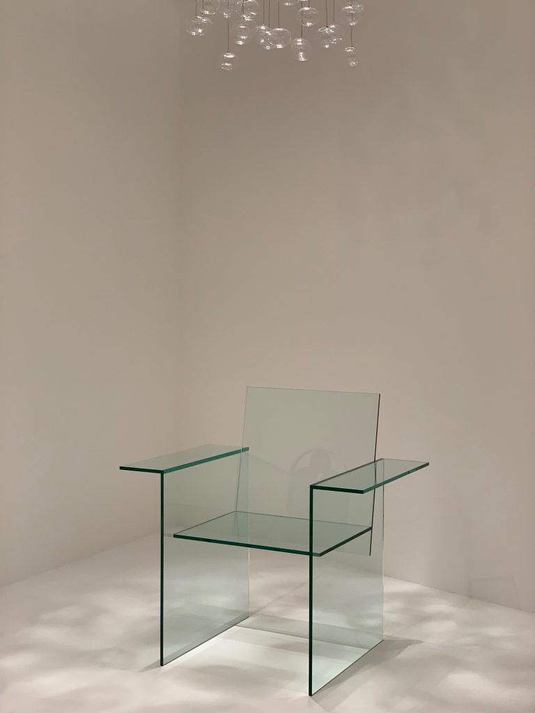Glass Chair by Shiro Kuramata