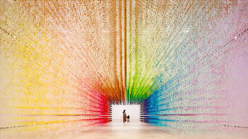 Color of Time by Emmanuelle Moureaux. Photo credit Dezeen website.