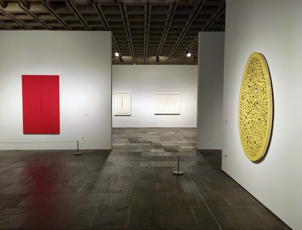 Lucio Fontana exhibition