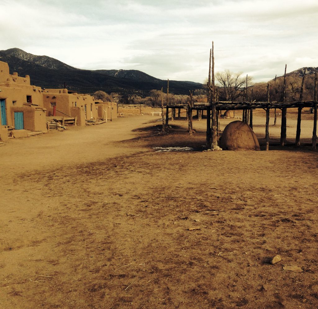 Square of Taos Pueblo