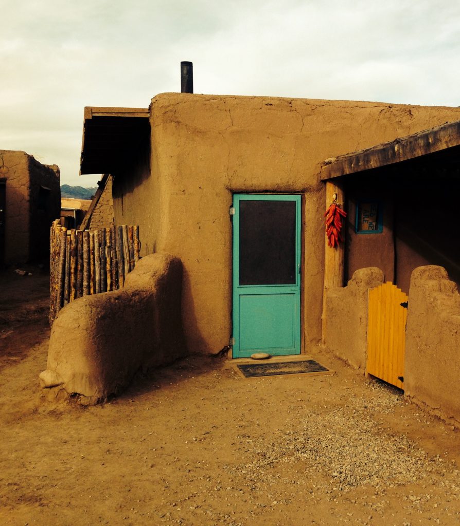 Teal door - Taos Pueblo