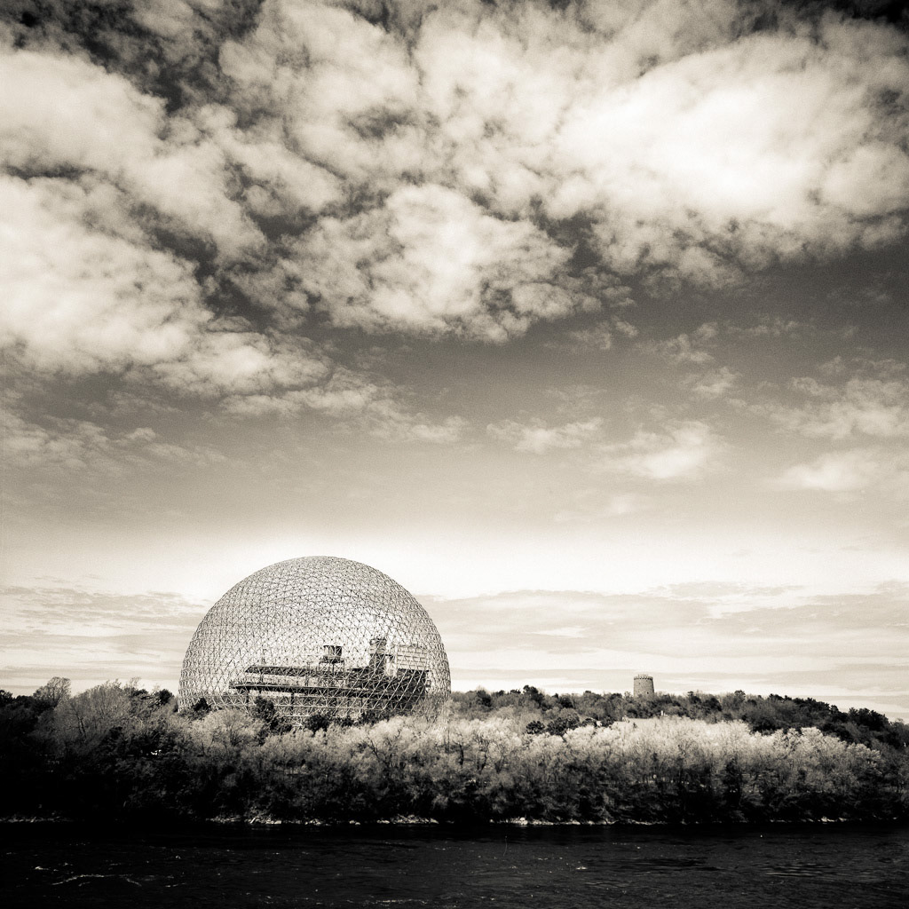 Biosphere in the natural setting. Montreal.