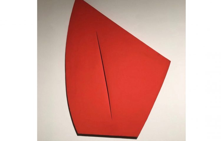 Lucio Fontana Painting