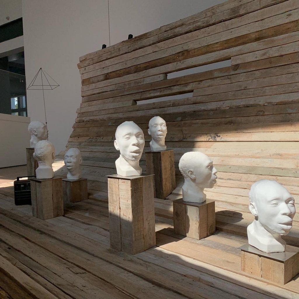 Radcliffe Bailey's installation at the Istanbul Bienal