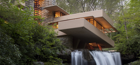 Fallingwater by Frank Lloyd Wright