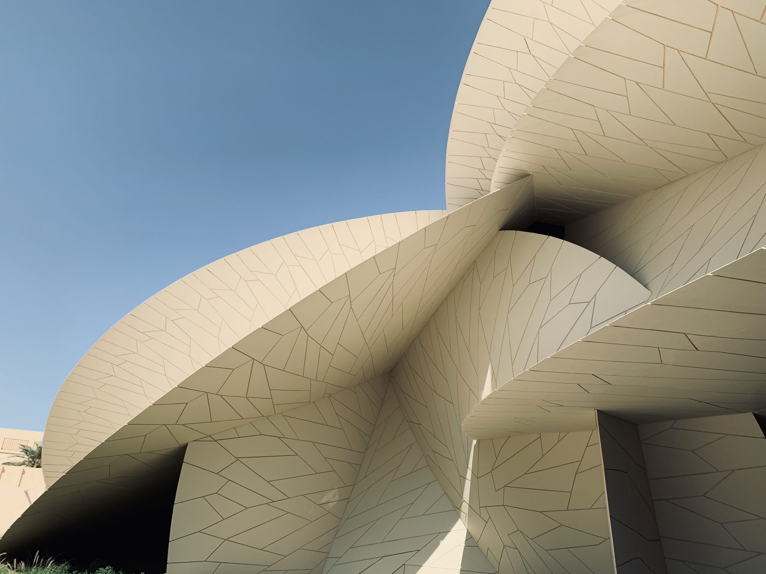 Desert Rose Architecture detail in Qatar By Jean Nouvel