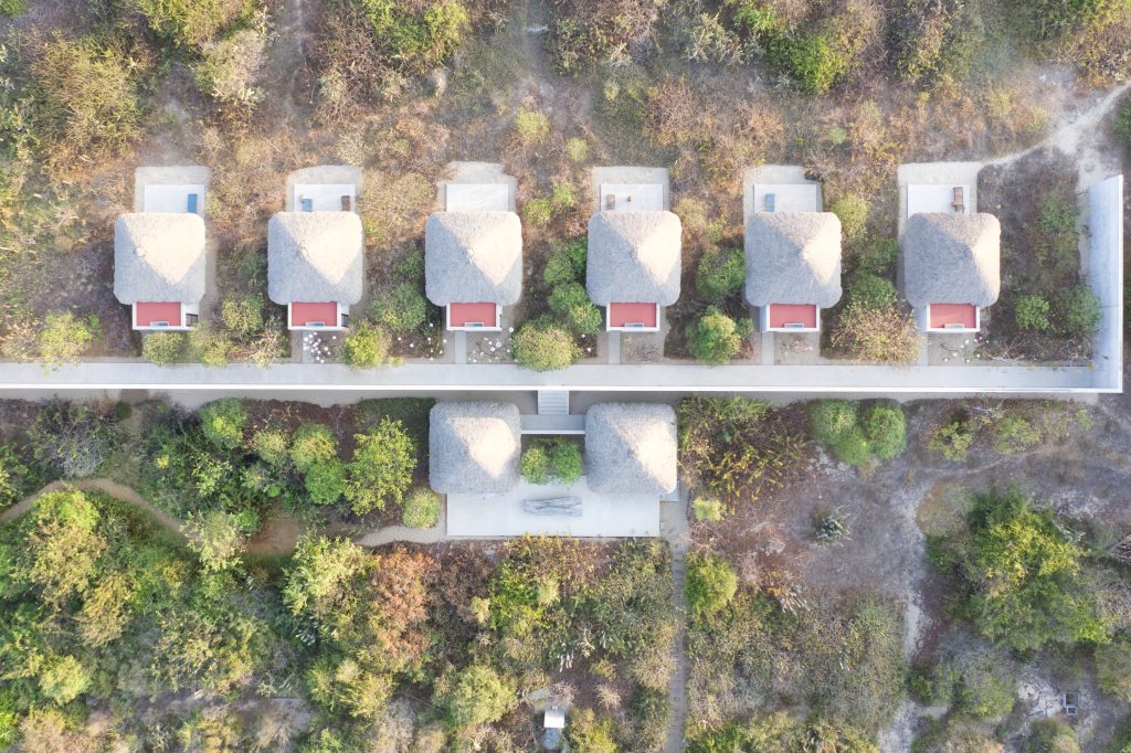 Tadao Ando Casa Wabi Areal of Houses