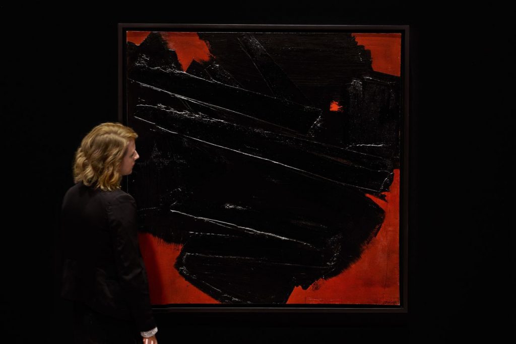 Peinture 16 decembre 1959, Bonhams Soulages 