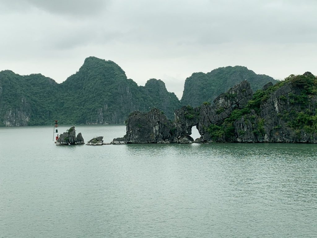 Halong Bay mountain formations