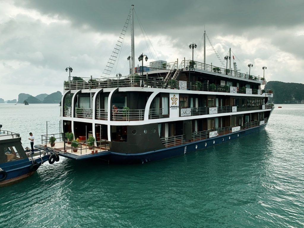 Pandora Cruise boat Halong Bay