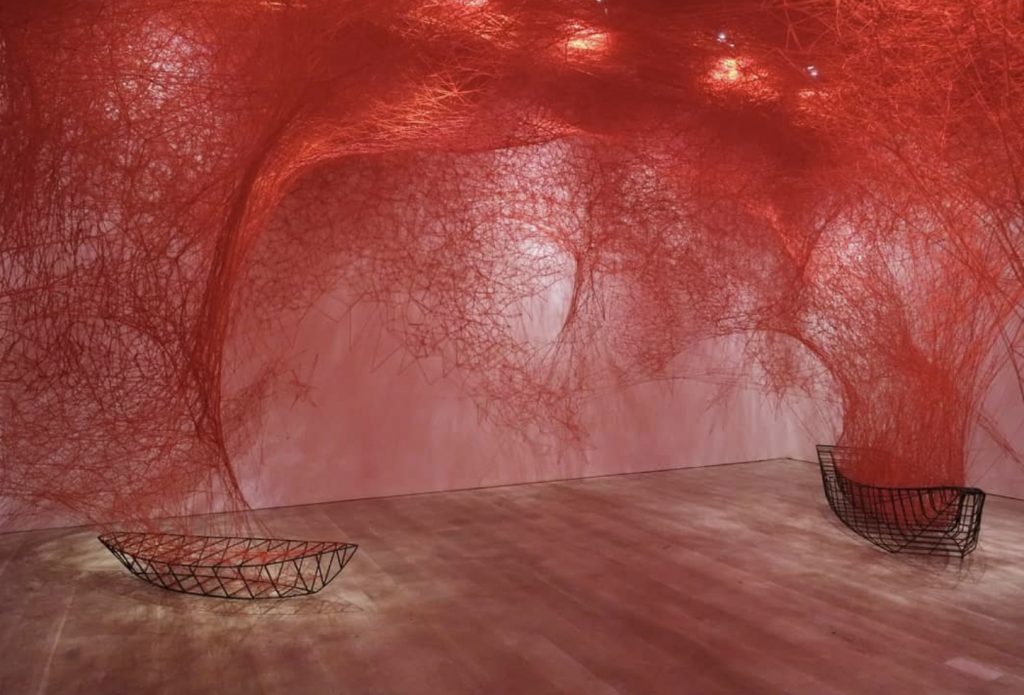 Chiharu Shiota by Olivier Wackers