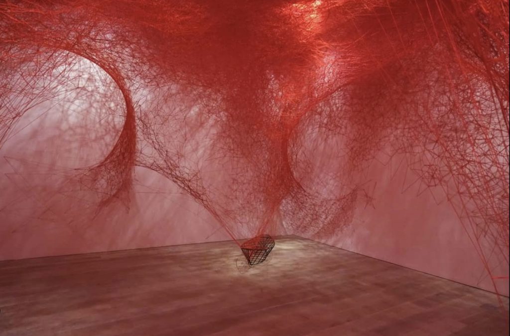 The soul trembles - Chiharu Shiota - Tokyo