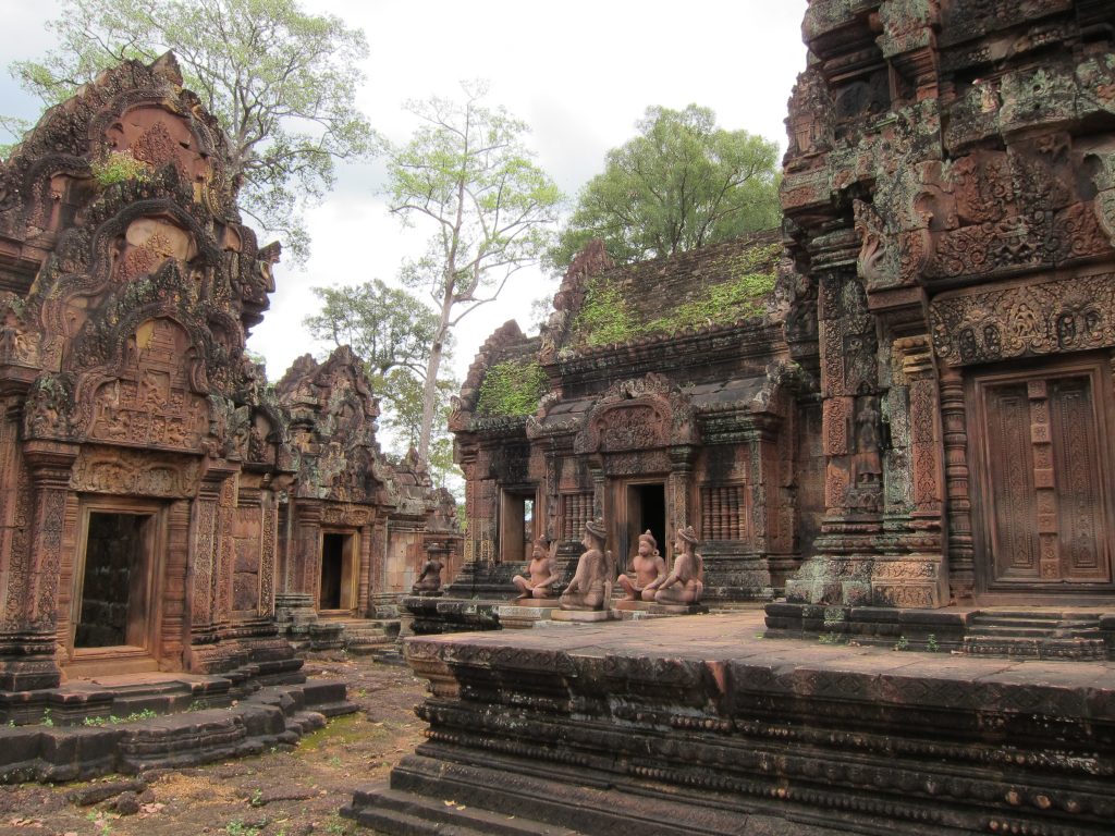 Banteay Srei Temple in Cambodia.