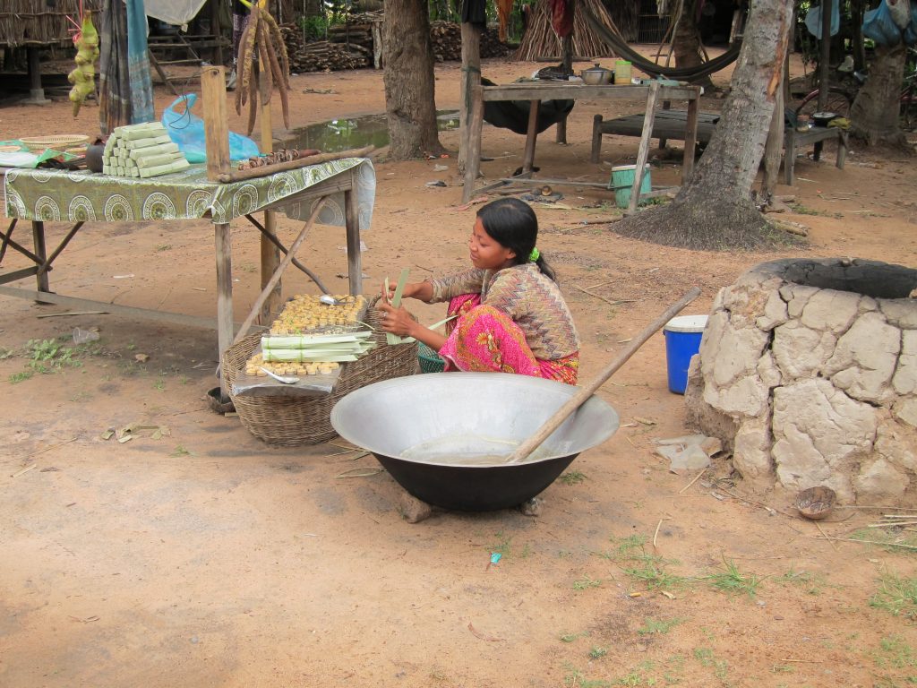 Traditional cambodian sweets