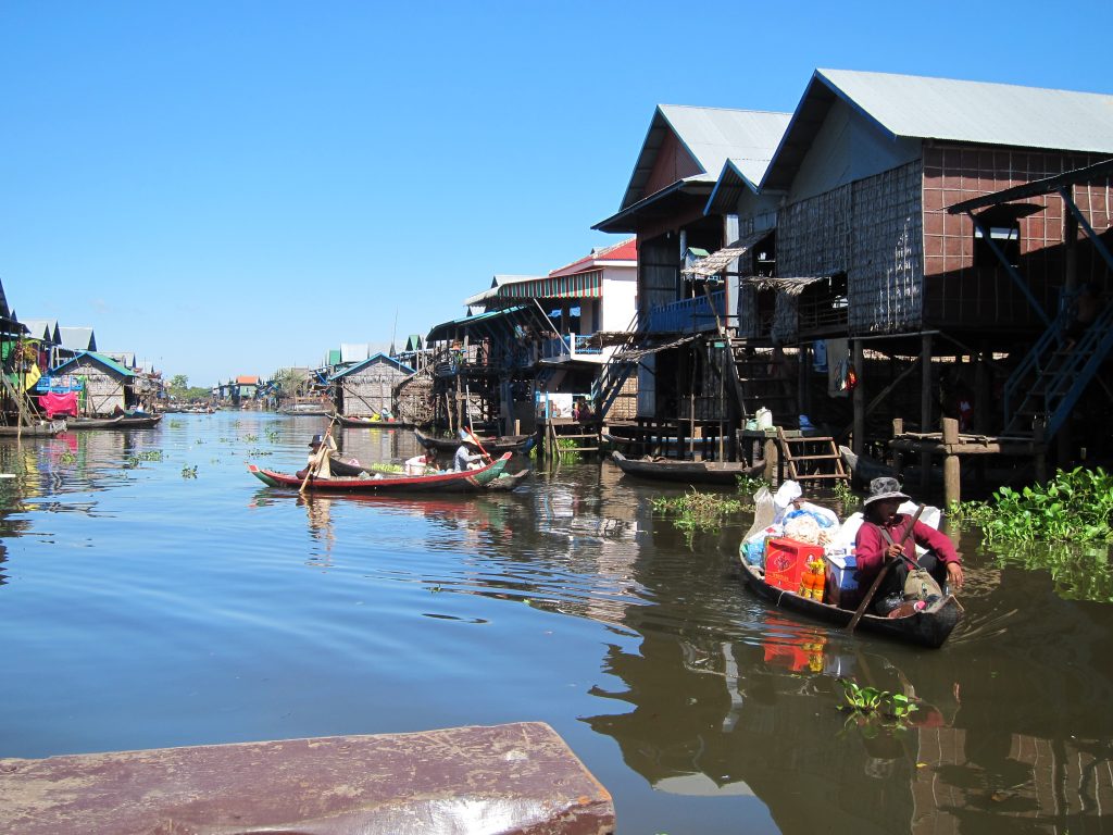Floating Village Tonle Sap lake
