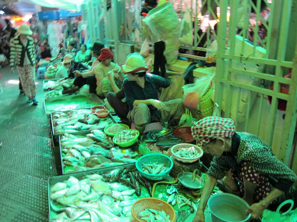 Cambodia - Fish Market