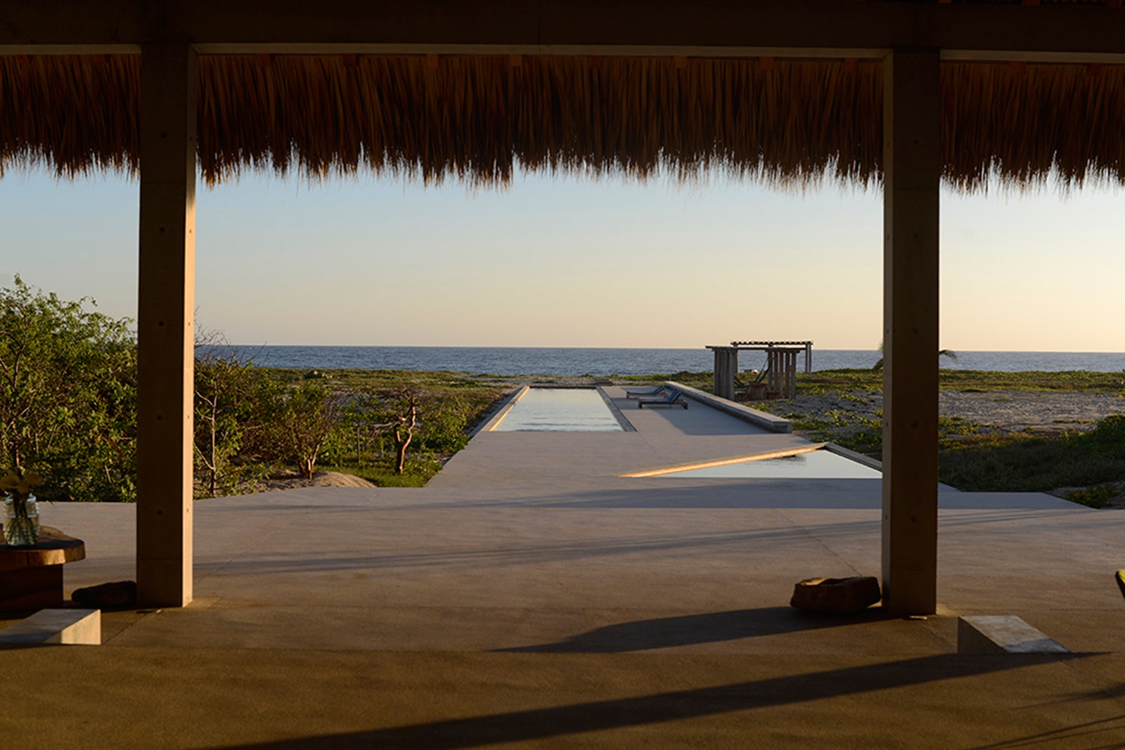 View of the landscape from Casa Wabi