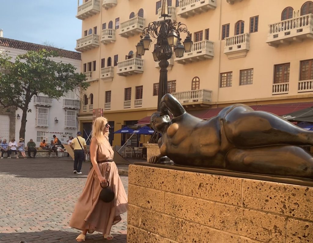 Botero La Gorda Gertrudis in Cartagena 