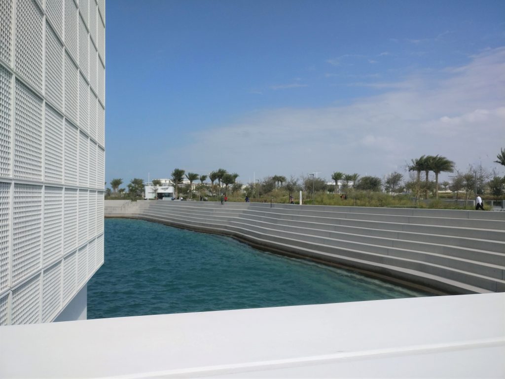 Louvre Abu Dhabi and the water element