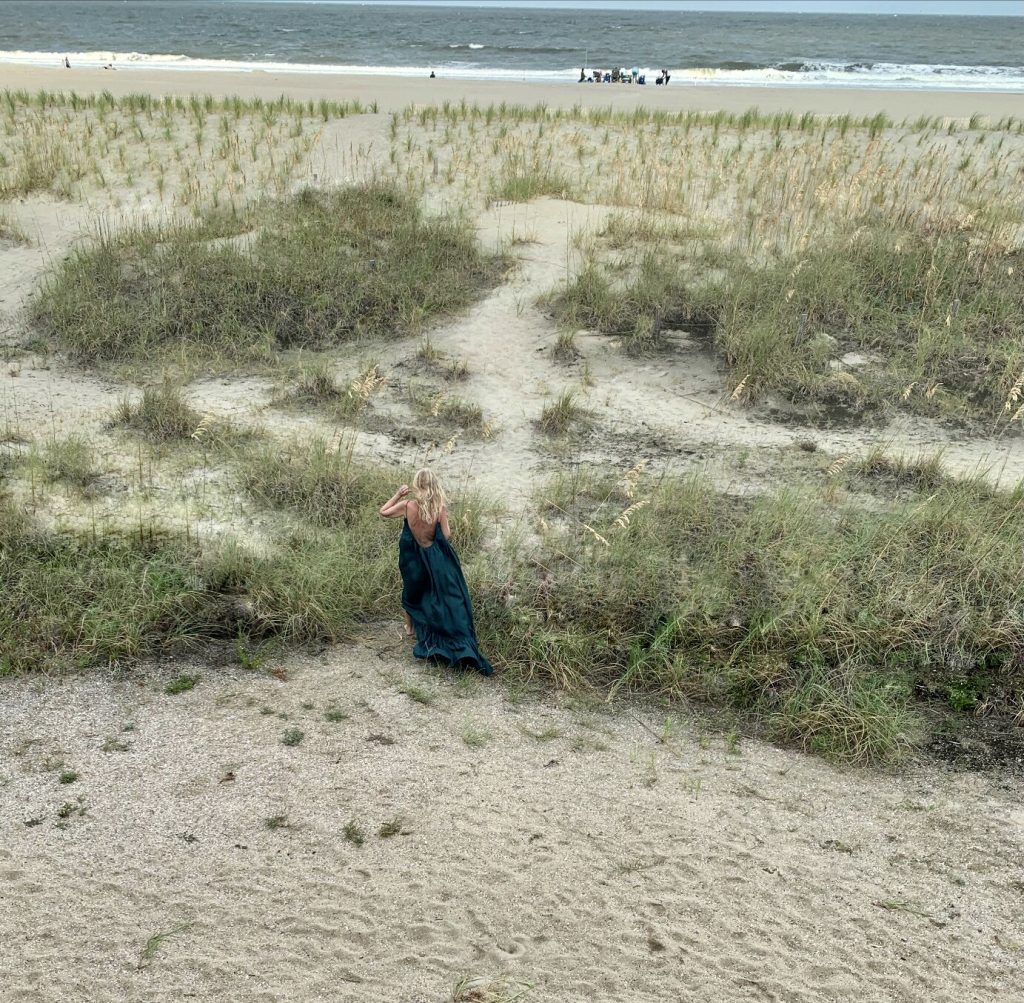 Poetry in motion. Tijana at Tybee Beach