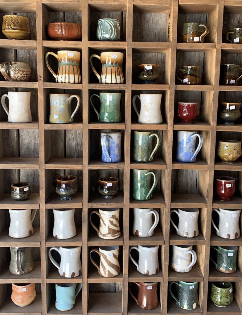 Amazing craft mugs wall