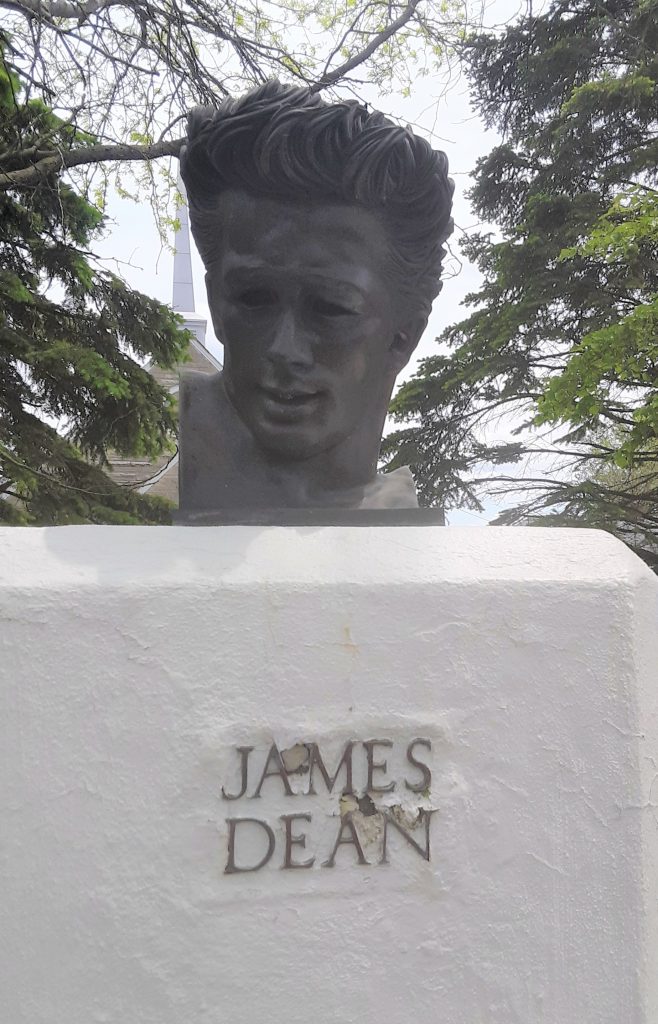 James Dean bust