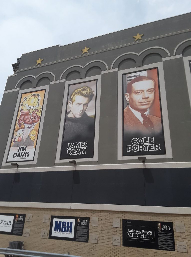 Jim Davis, James Dean, and Cole Porter in Indiana