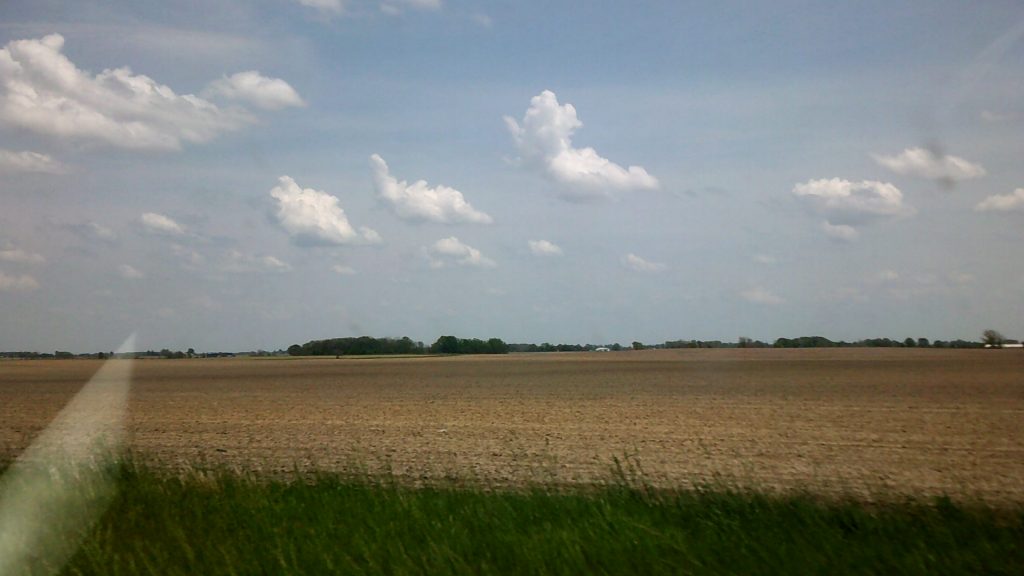 Driving through Indiana