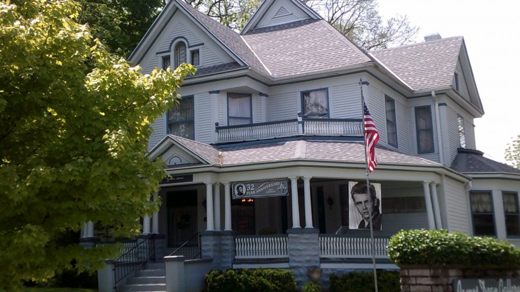 Victorian style home of David Loehr in Fairmount Indiana