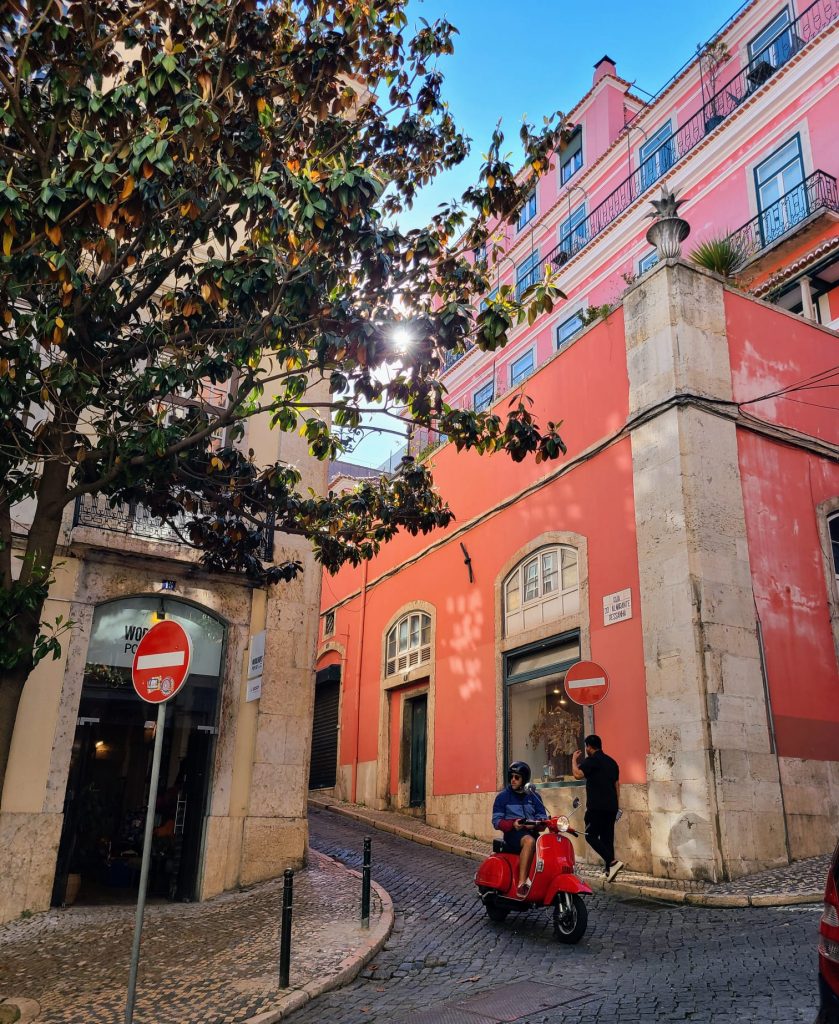 Alley ways of Lisbon.
